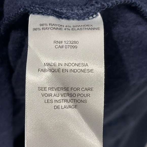 Travis Mathew Valiant Quarter 1/4 Zip Pullover Sweater Mens Size XL Mood Indigo - Picture 8 of 11